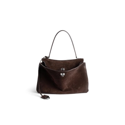 BALENCIAGA RODEO HANDBAG LARGE IN LIGHT ESPRESSO 7897442AB4G2308 (39.8*29.9*12.9cm) BALENCIAGA RODEO HANDBAG LARGE IN LIGHT ESPRESSO 7897442AB4G2308 (39.8*29.9*12.9cm)